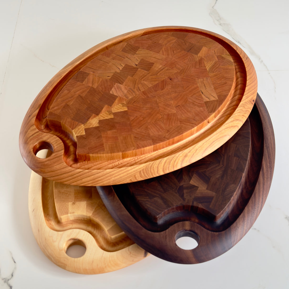 The Beauty of Real Domestic Hardwoods in KHEM Studios Cutting Boards