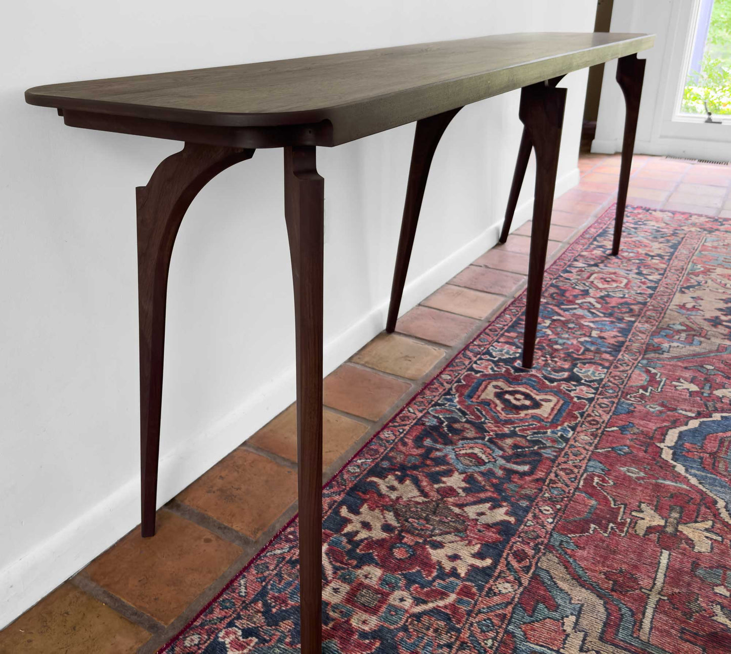 Exquisite Hardwood Console Table
