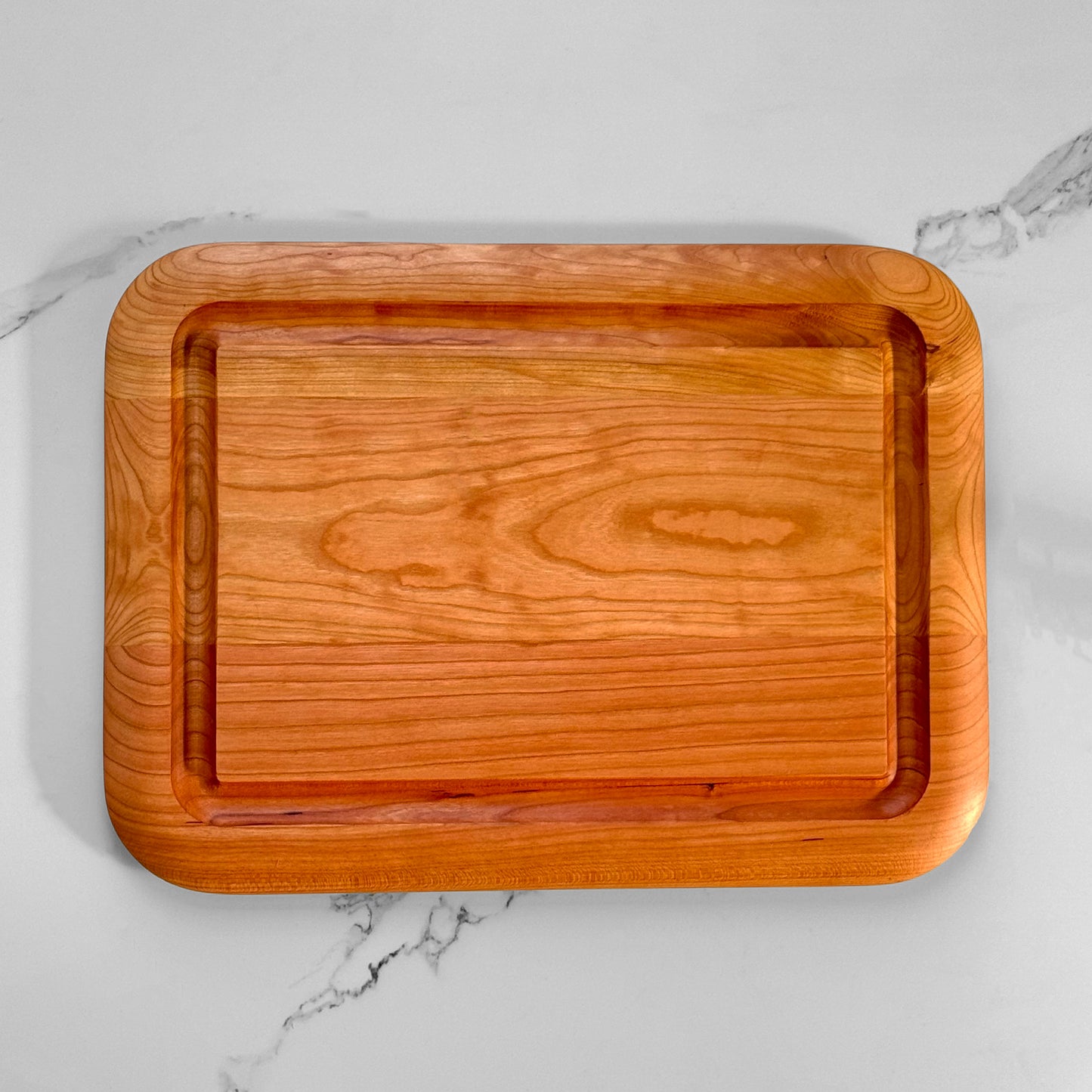 Daily Board with Juice Groove Cutting Board, 15 x 11 in – Maple, Walnut or Cherry Wood