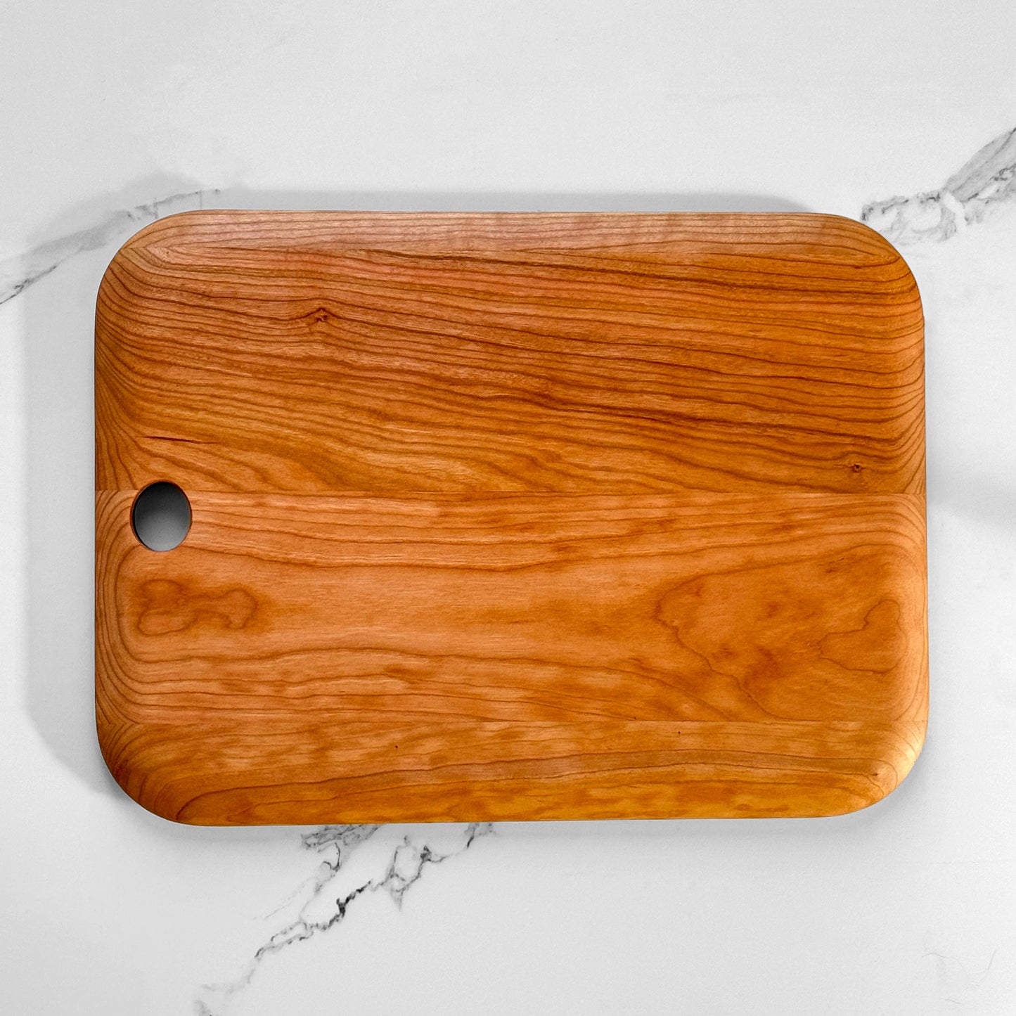 Daily Board Plain Cutting Board, 15 x 11 in – Solid Maple, Walnut or Cherry Wood