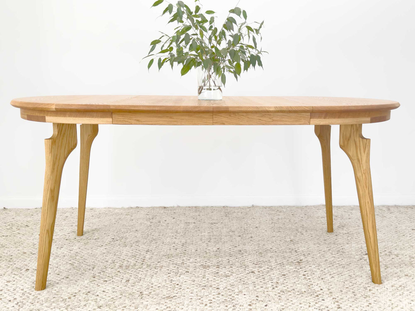 Round Dining Table with Extensions