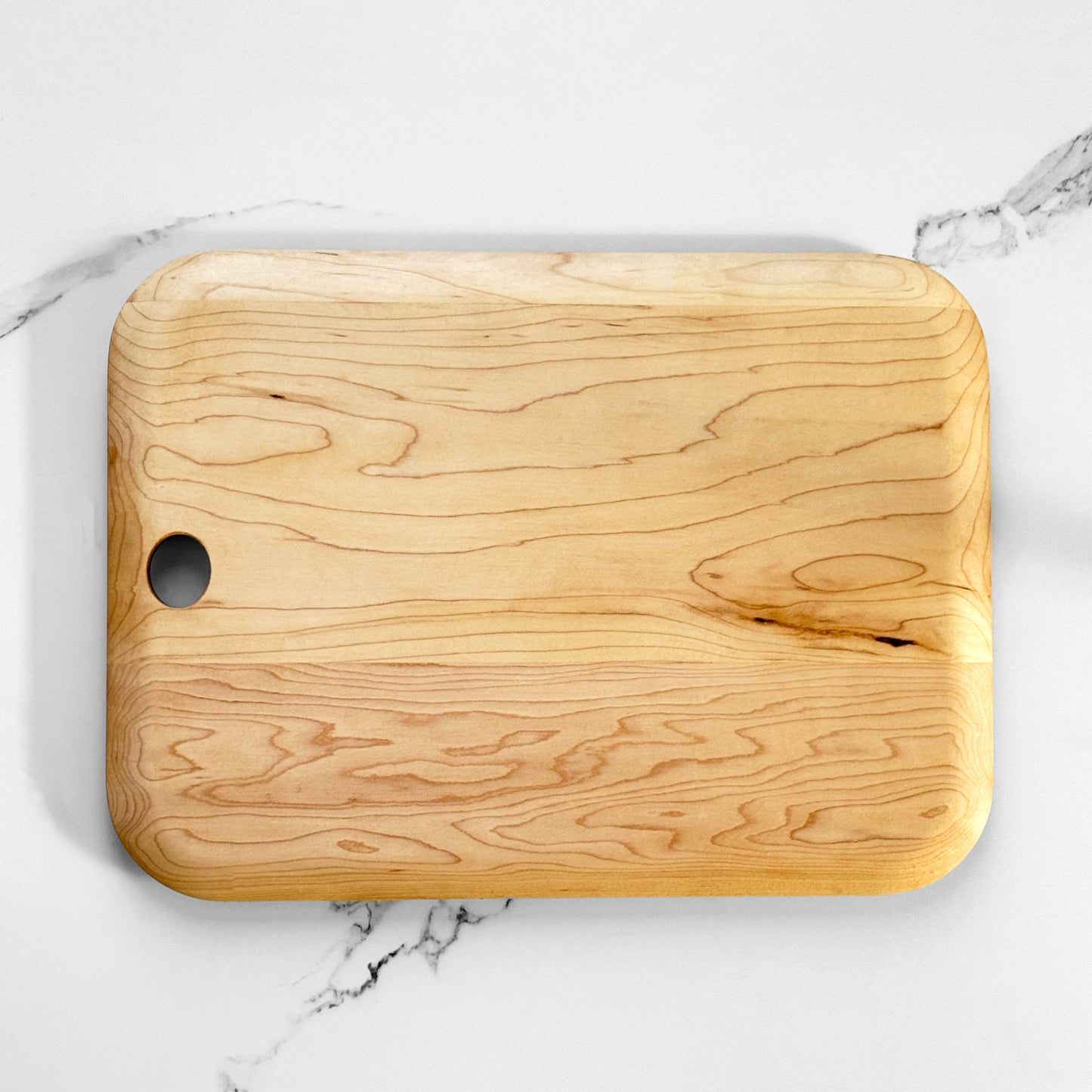 Daily Board Plain Cutting Board, 15 x 11 in – Solid Maple, Walnut or Cherry Wood