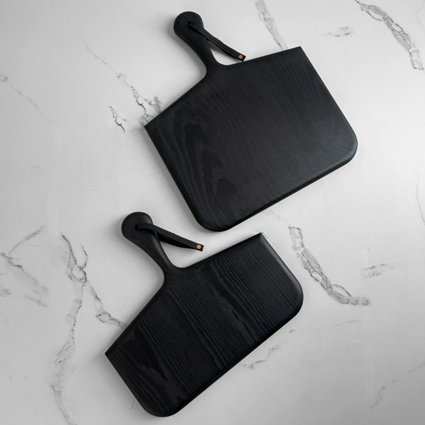 Norr Small Serving Board in Ebonized Ash