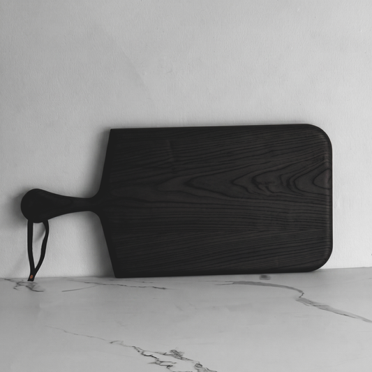 Norr Server Board Ebonized Ash — ebonized ash serving board
