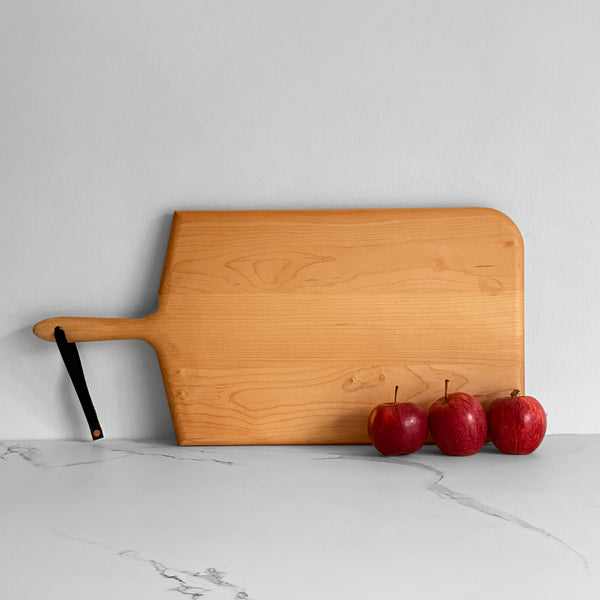 Whale Bone Server Board — solid American hardwood cutting and serving board