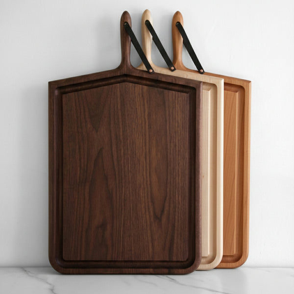 Mega Whale Bone — solid American hardwood cutting and serving board