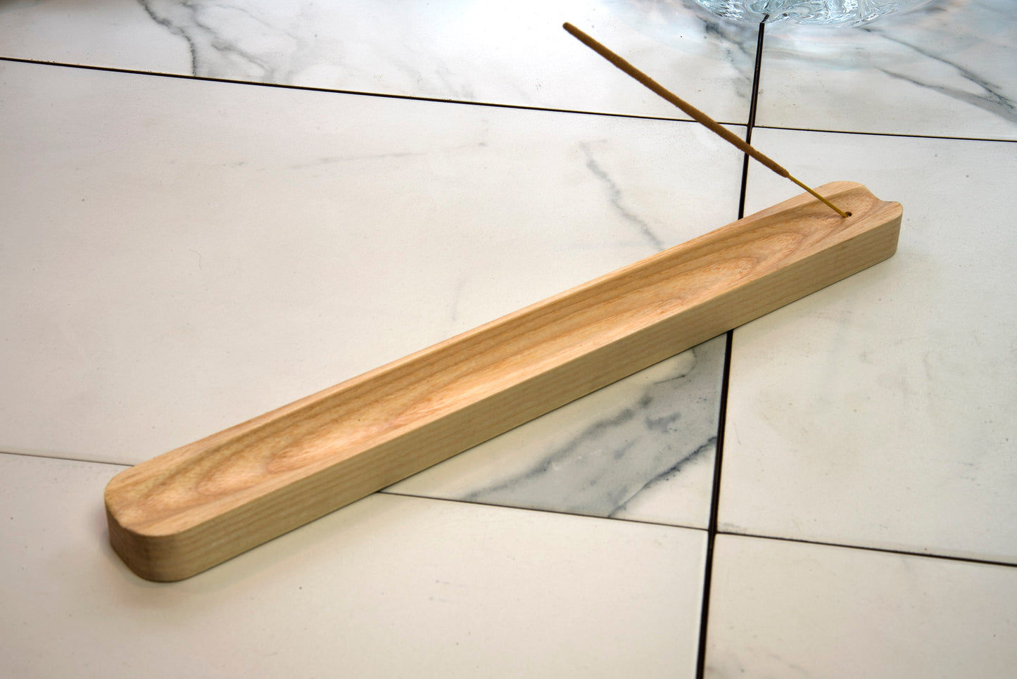 Serenity Solid Wood Incense Holder - KHEM Studios